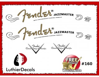 Fender Jazzmaster Guitar Decal #160